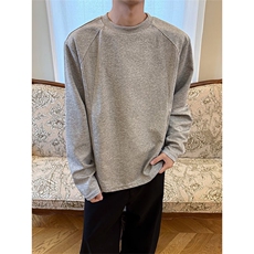 cleanfit拼接宽松长袖T恤卫衣，男装T恤，星座1007（原301D）