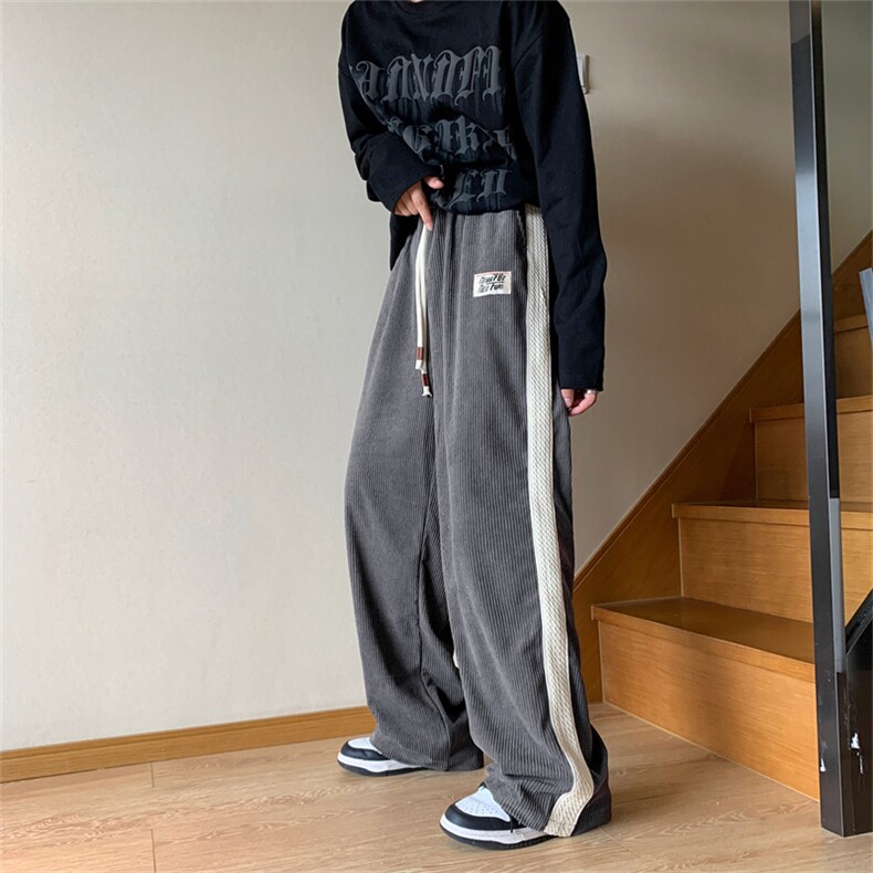 灯芯绒美式休闲裤男裤子高街潮ins工装裤痞帅潮K0322-P38,男装休闲裤,星座308B-1