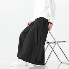 2026春夏新款宽松大裤脚阔腿裤风K175厚款P55薄款P45，男装休闲裤，电商A057B