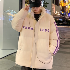 M2359-P105L-9XL冬季新款大码立领vibe潮牌棉衣面包服，男装棉衣，星座109