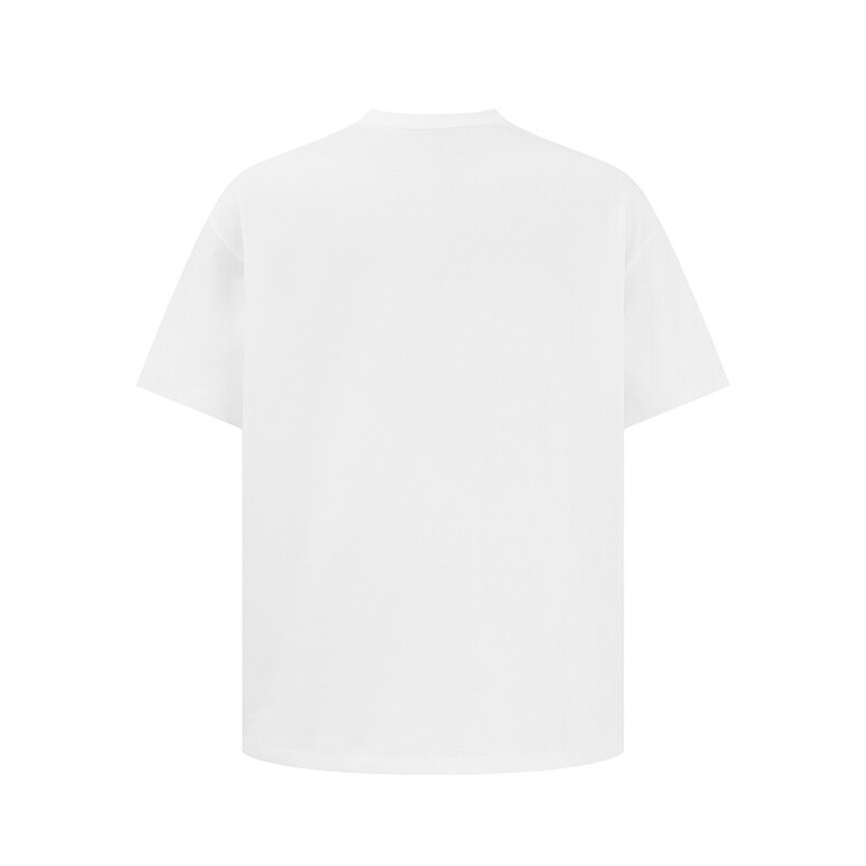 南夏乔装2025夏季新款日系纯色口袋装饰圆领短袖复古潮流休闲T恤,男装T恤,电商S006（B521）