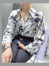 水墨画这几款缎面衬衣，其它，雅莱依秀