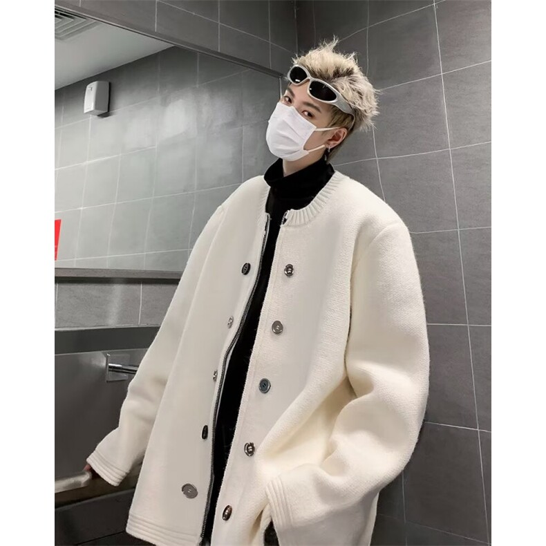 高级感小众设计外套时尚简约穿搭针织毛衣-KS282,男装针织衫/毛衣,星座1002-2