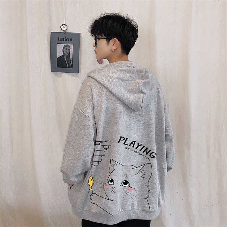 KS21129-P38加绒-P43连帽开衫卫衣男运动外套大码班服,男装卫衣,电商A040