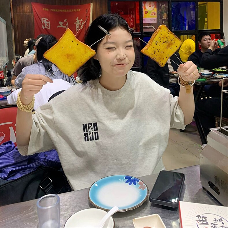 万针全刺绣工艺抖音得物高品质260克重磅纯棉双纱美式高街短袖T恤,男装T恤,电商A486