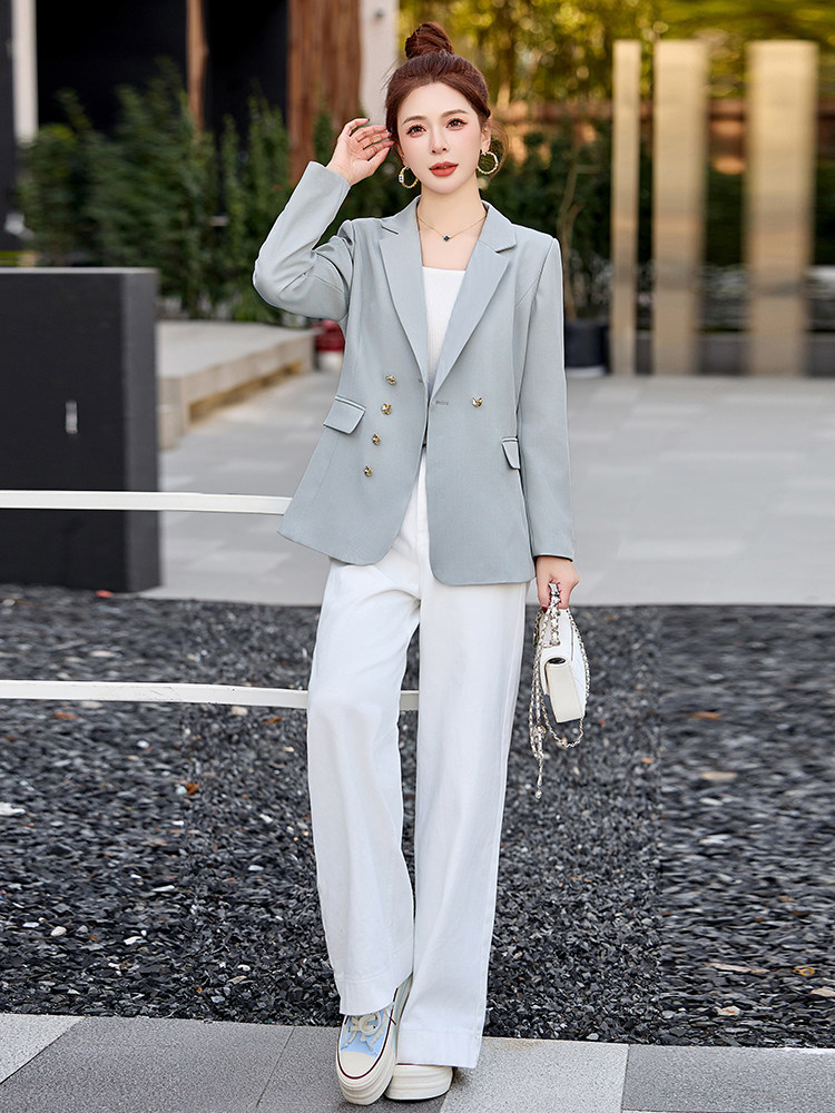 小西装外套女2025新款春秋气质名媛高级感小个子流行休闲西服上衣,女装短外套,涵亦佰惠