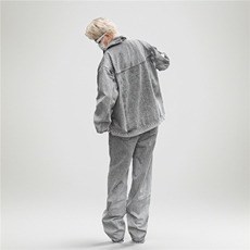 烟灰拼接设计感牛仔外套男做旧水洗夹克两件套A068-KXST01-TP60，男装工装外套，电商A068