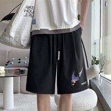 2023新款潮流短裤男春夏季百搭宽松休闲五分裤DK01-特批25,男装休闲裤,星座718-1