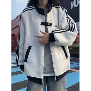 现货！秋季新款夹克美式百搭男女款外套-EX51159-特批60图片