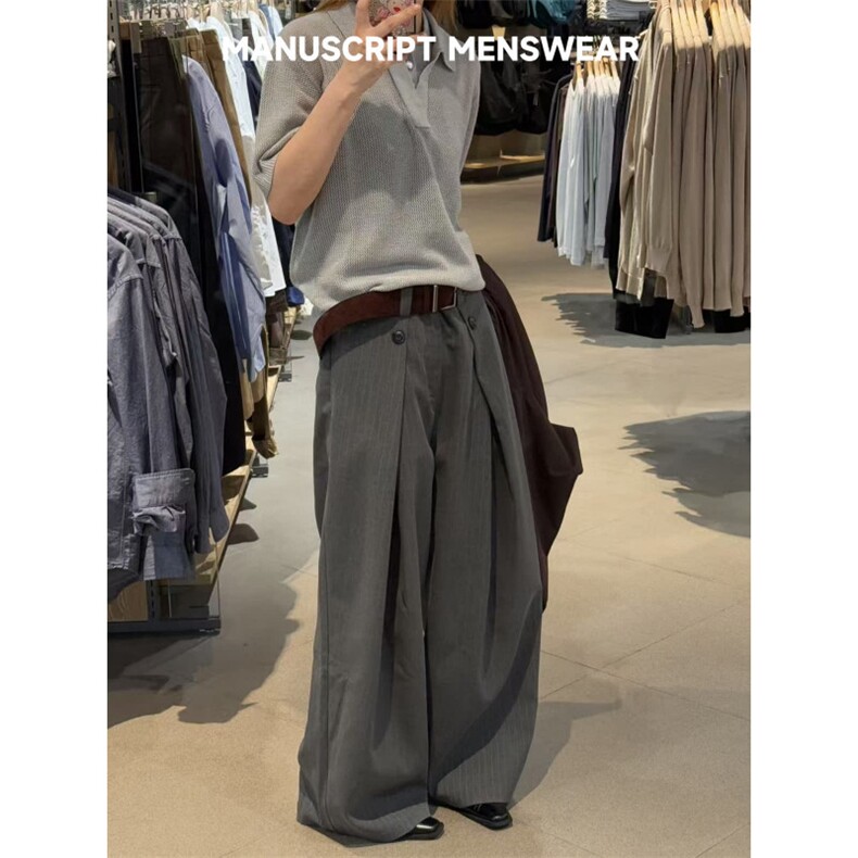 cleanfit微喇叭西装裤男季裤子H904-P55,男装西服套装,星座1109-4