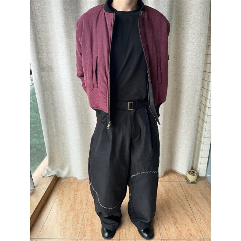 【有货】MF323ZZ-特95短宽bomber双面穿飞行夹克cleanfit棉服外套,男装夹克,星座1007（原301D）