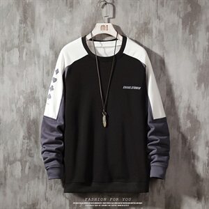 2021春秋季新款卫衣男圆领宽松潮流套头卫衣 202-7-GW01,男装卫衣,星座1302