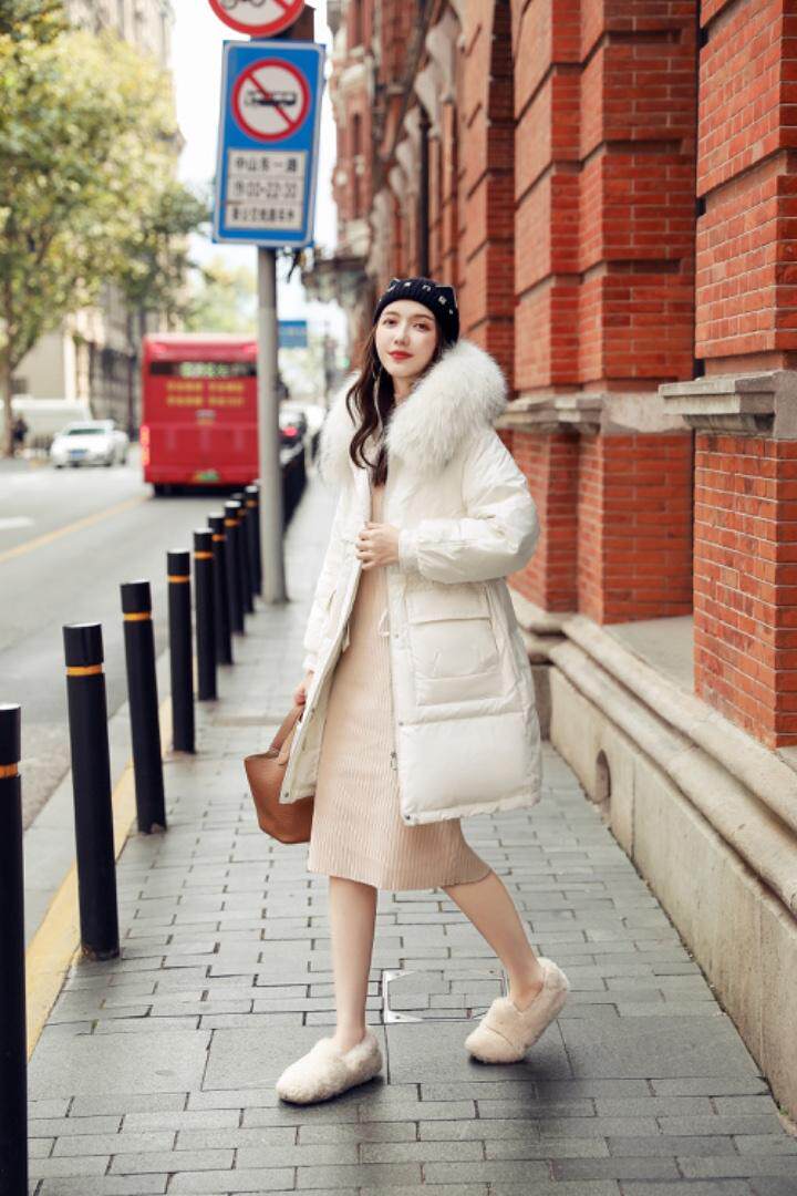 90绒羽绒服，女装羽绒服，卡西姆