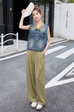 2026年夏季两件套女，女装套装/套裙，浪花E族（衣布洛）