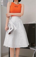 太阳花半裙，女装半身裙，盛歌玛