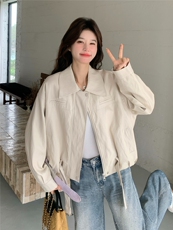 26春大量现货主推皮衣外套短翻领2B114-2201-P175-K265，女装皮衣，网红馆