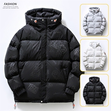 白底平铺2026冬季新款90%白鸭绒连帽羽绒服男XZ109-Y1266-P218，男装羽绒服，星座109