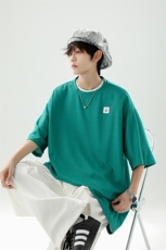 8XL-M重磅！特大码T潮牌上衣男中性华夫格短袖T恤DX304P25控39，男装T恤，电商D206-1