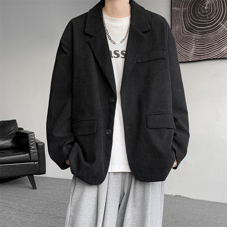 现货WT902-P85控108大码高品质现货灯芯绒印花西装外套，男装西服套装，电商D232