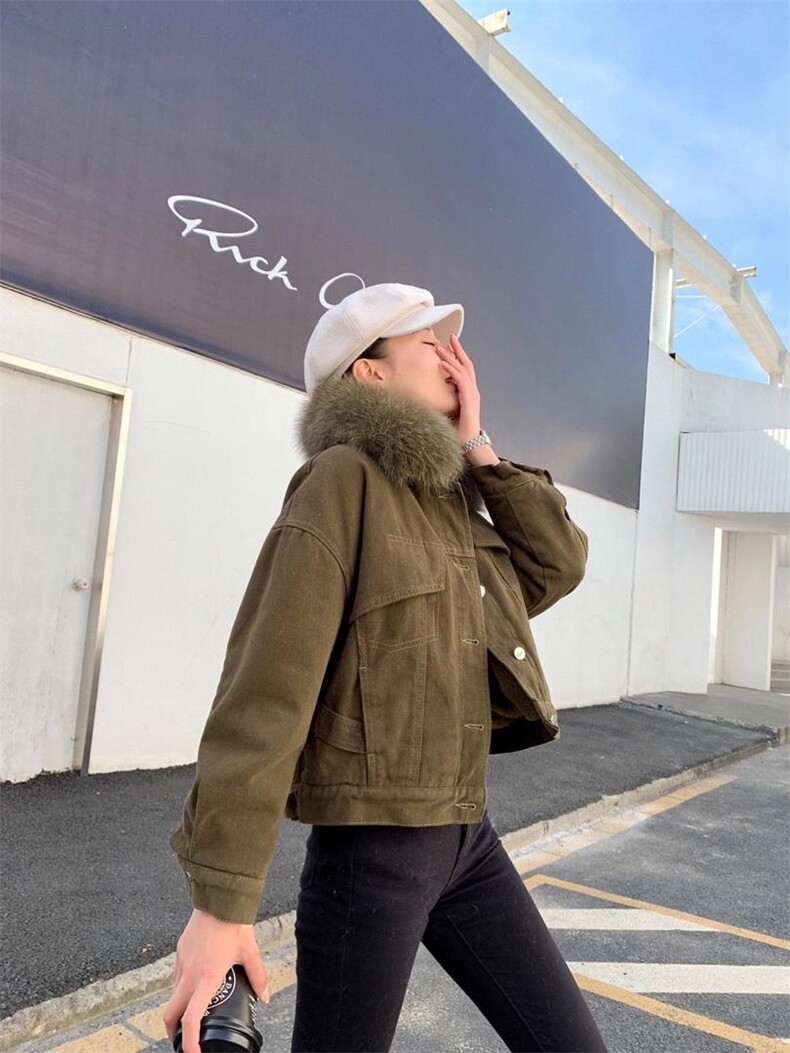 冬款派克狐狸毛领，其它，雪儿诱惑