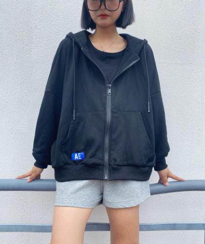 针织卫衣面料连帽衫，女装卫衣/绒衫，卡提莱蒂