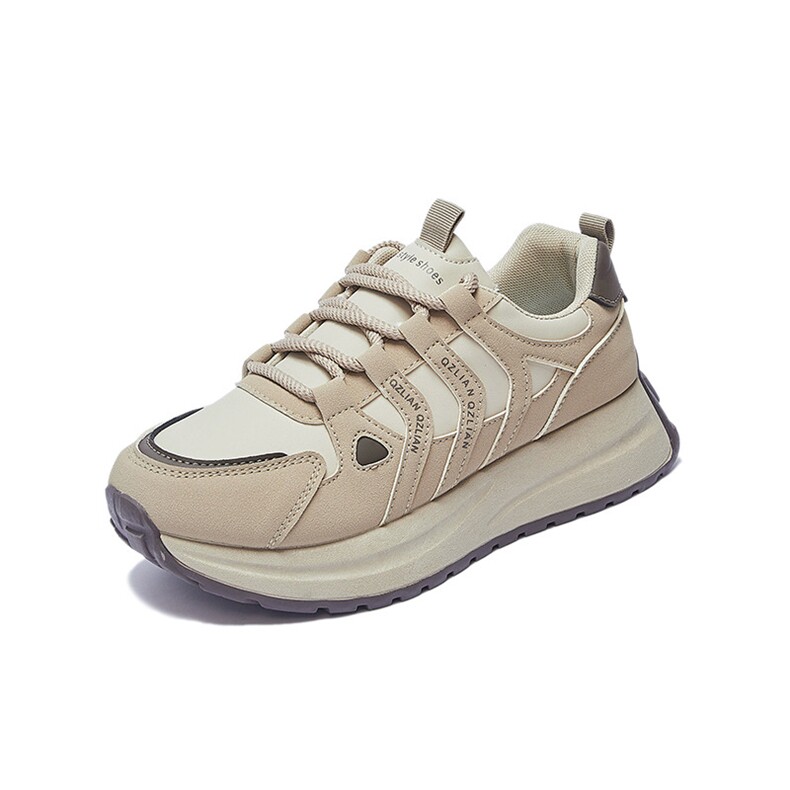 韩版新款老爹鞋女2024秋季学生跑步运动厚底增高休闲鞋,女鞋休闲鞋,电商A223