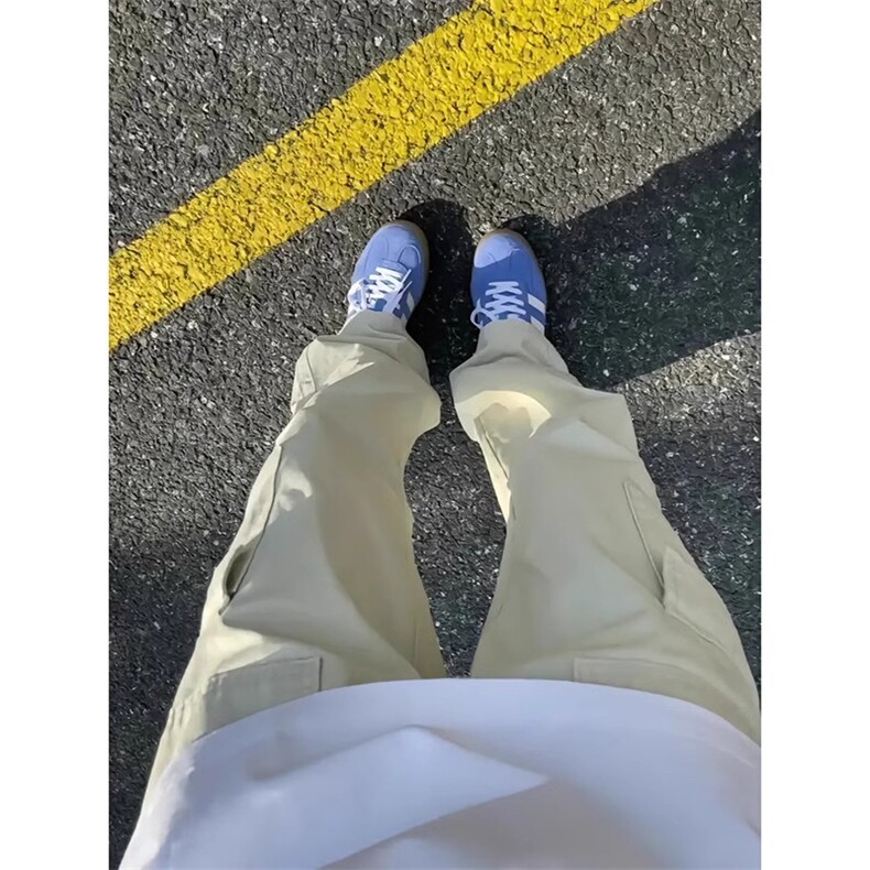 【网图】卡其色伐木工装裤男款夏季户外伞兵裤子1007-WWKZ16-P48,男装工装外套,星座1007（原301D）