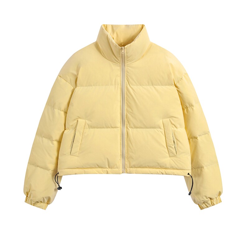 白底平铺二开立领短款面包服时尚保暖棉服A247-MY500特批65,男装棉衣,电商A247