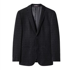 西服男秋季潮款休闲商务小西服上衣中年男士单西外套ASDG41-P200图片
