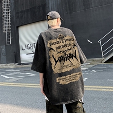 水洗黑灰色