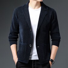BSS6670男式2023秋季新款灯芯绒西服夹克商务休闲西装P120，男装针织衫/毛衣，电商B360