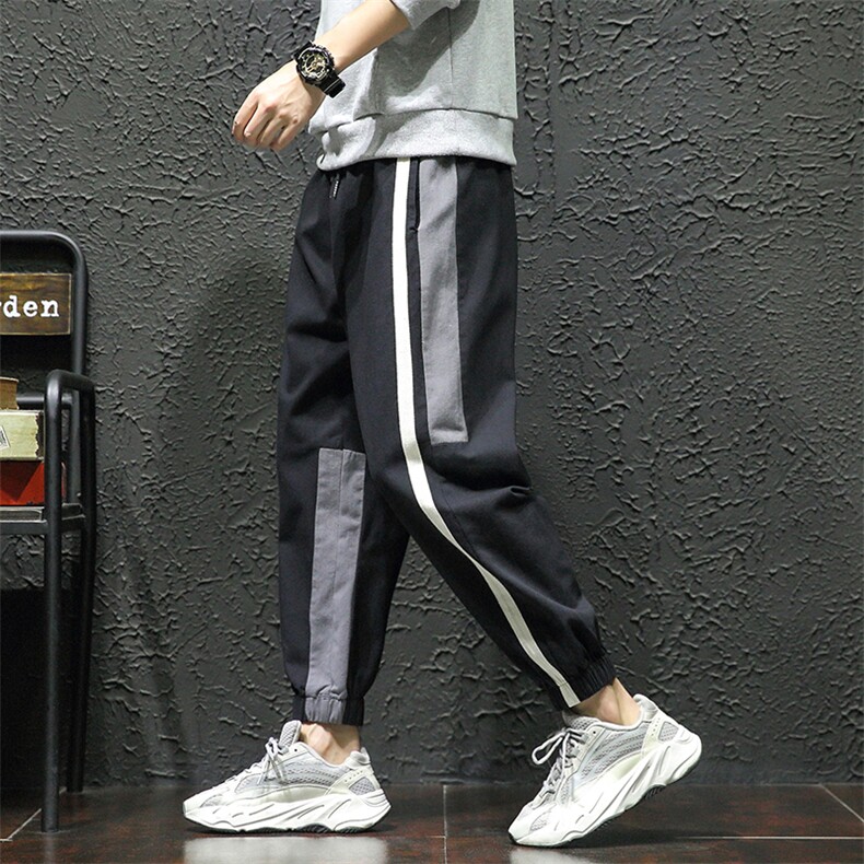 黑墙3秋冬新款男士潮流大码休闲裤QT91098%棉2%纤维,男装休闲裤,星座617B
