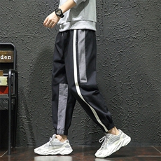 黑墙3秋冬新款男士潮流大码休闲裤QT91098%棉2%纤维，男装休闲裤，星座617B