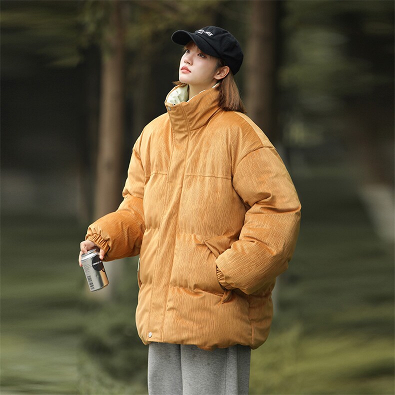 中性风秋冬季新款立领加厚灯芯绒棉衣外套A436-2366-P95控价138,男装棉衣,电商A436
