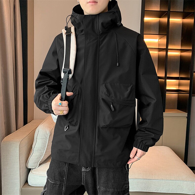 秋季户外夹克男冲锋衣外套DSA157B-JK740-P68,男装夹克,电商A157B