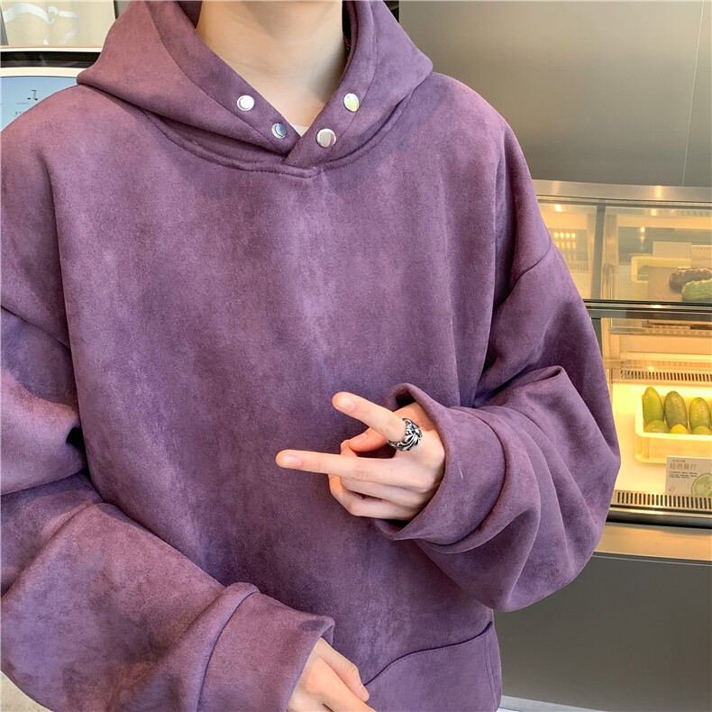 XZ809A/JP999/常规P55/控68/加绒P65/控78360克麂皮绒连帽卫衣,男装卫衣,星座809A(原222-1)