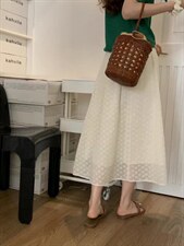 定制钩花半裙～，女装半身裙，DAP