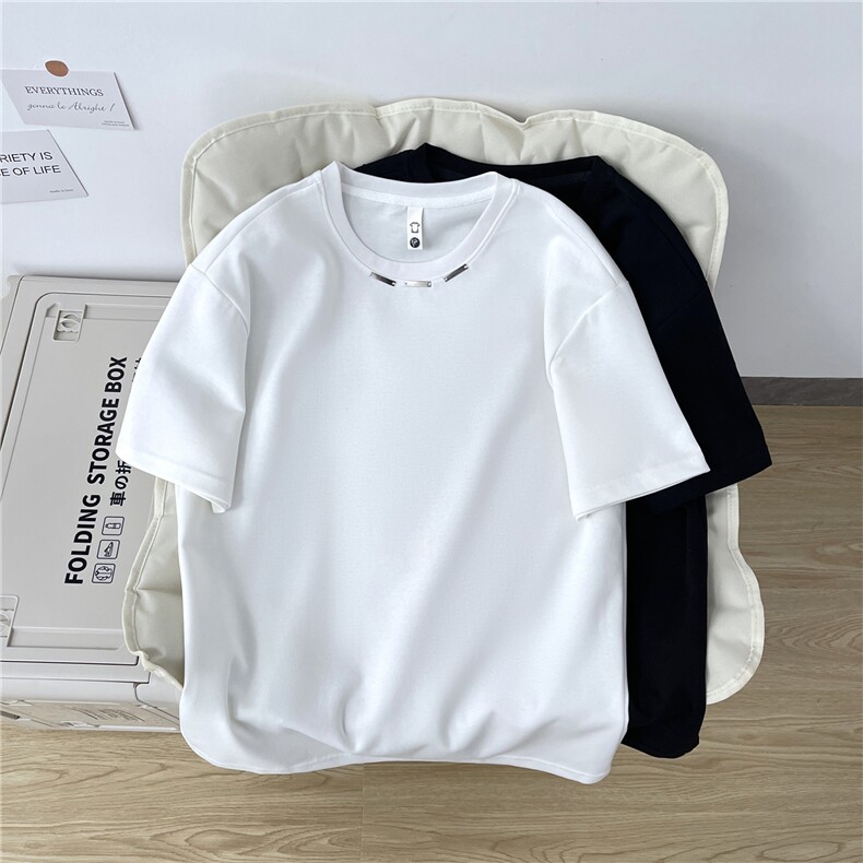 新款短袖t恤男夏季韩版半袖上衣港风宽松休闲潮牌体恤衫T0584-P36，男装T恤，星座308B-2