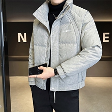 标50绒店主风2025新款男士立领羽绒服9823-P215(控券后298)，男装羽绒服，电商B338