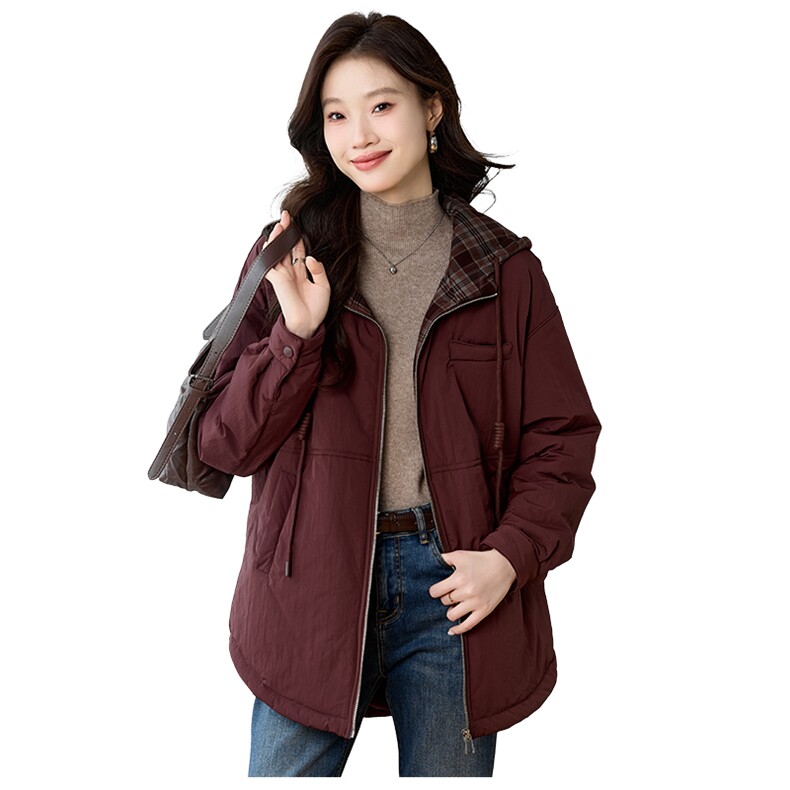 2024冬季新款女装加厚保暖棉衣外套,女装棉衣/棉服,深水步