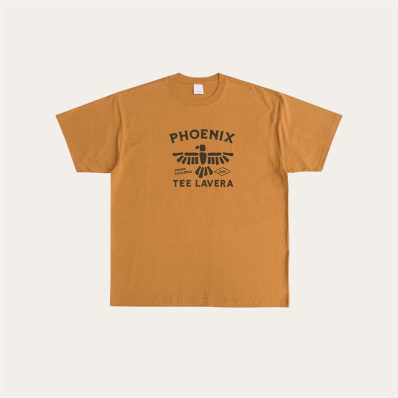 T25-P57-户外美式重磅印字T恤复古可定制（wx：MaMSHu123），男装T恤，星座112