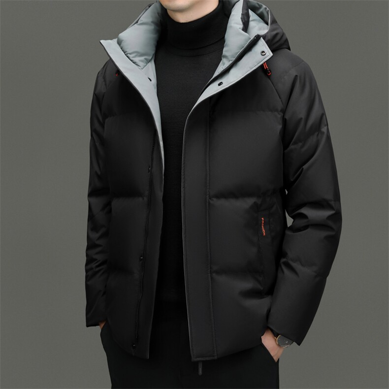 CSYR82375钱塘2020-2新款商务休闲冬季厚款中年男士羽绒服P263，男装羽绒服，钱塘207-2