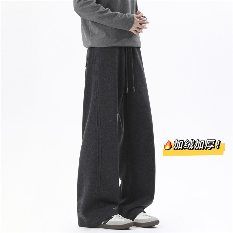 B336-DK678-P45加绒P55秋冬新款卫裤运动裤休闲裤，男装休闲裤，电商B336