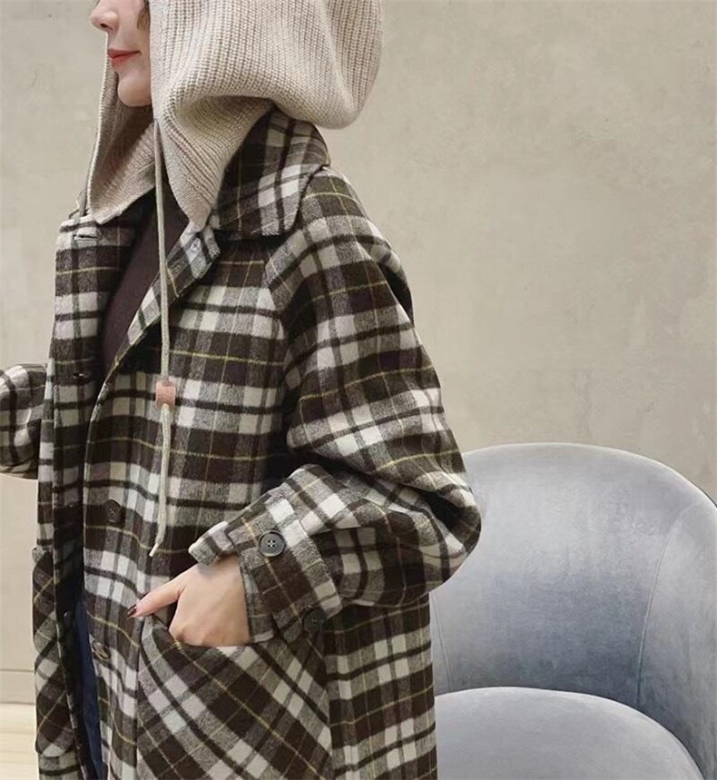 【现货】双面羊绒大衣冬季，其它，YNJDD