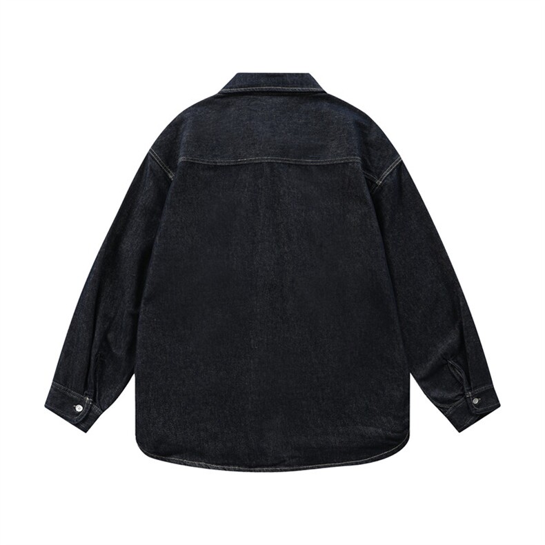 25春季新款工装潮流牛仔水洗夹克衬衫外套N3539/P108,男装夹克,星座202-1