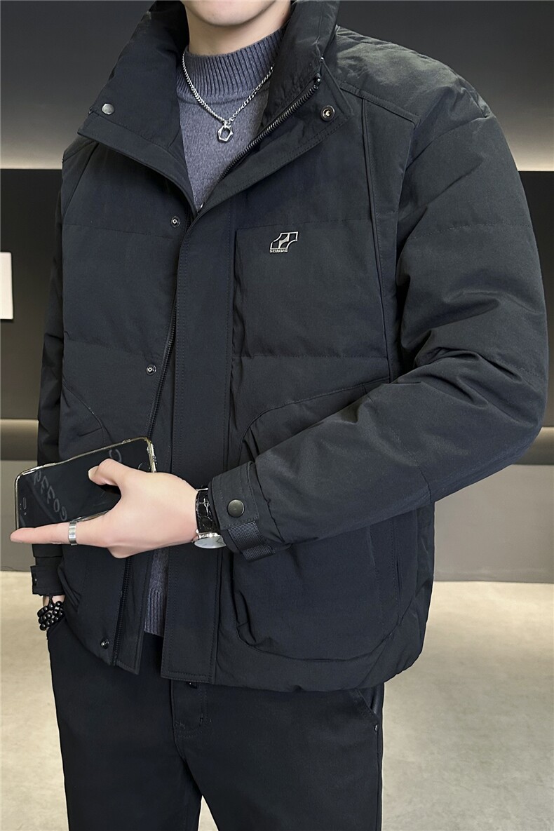 新标50男士羽绒服2025新款冬装外套B240-YR9818-P195,男装羽绒服,电商B240