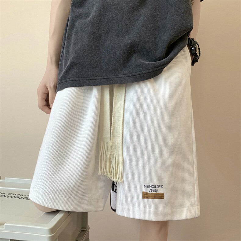 华夫格！卫裤男华夫格短裤沙滩裤衩裤子男HD472-特P25，男装牛仔裤，电商B371