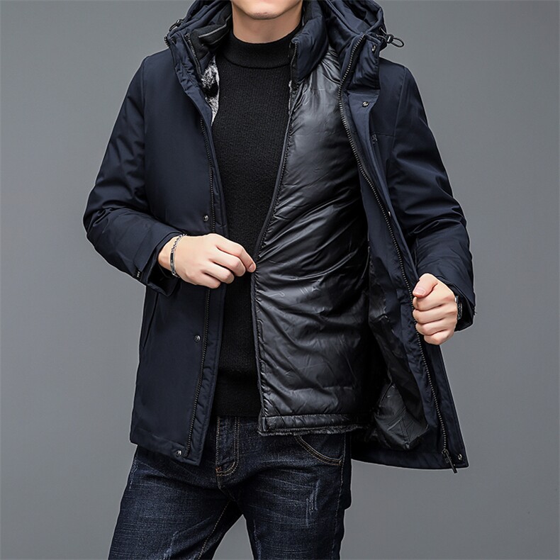 NN8226Y钱塘2020-3商务休闲冬季厚款百搭简约中年男士羽绒服P185,男装羽绒服,钱塘207-3