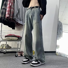 2024美式牛仔裤男款春季长裤潮DN406P46，男装牛仔裤，星座1116-2