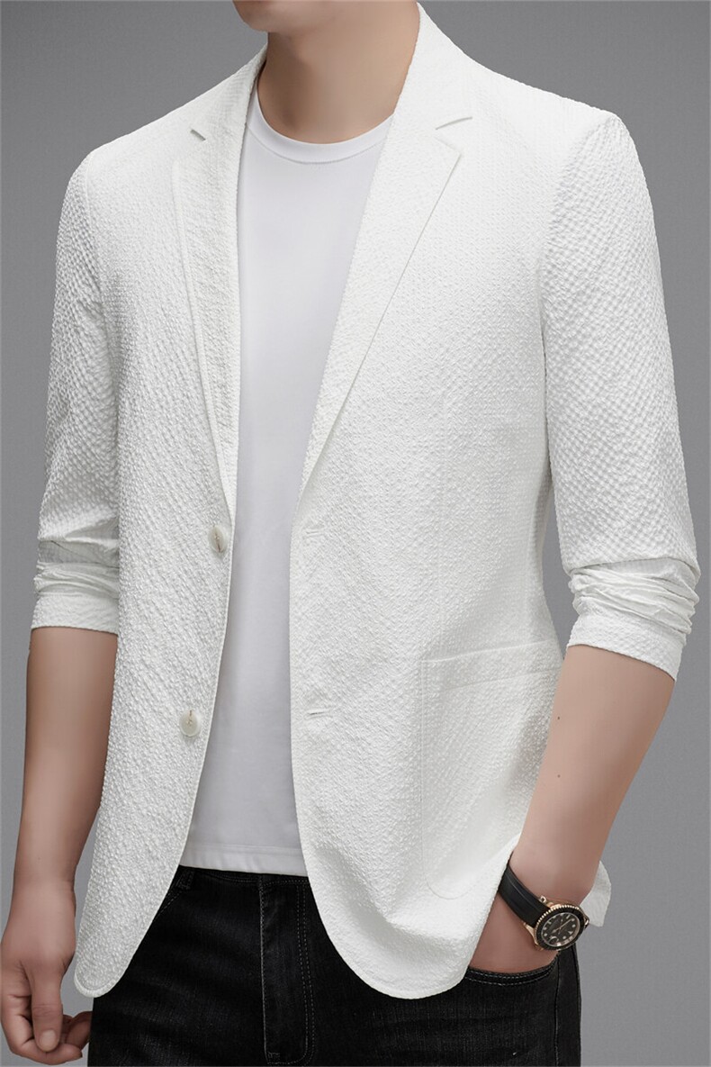 ZL-99126男式春夏新款长袖简约西服休闲商务便服西装防晒服,男装西服,电商B360